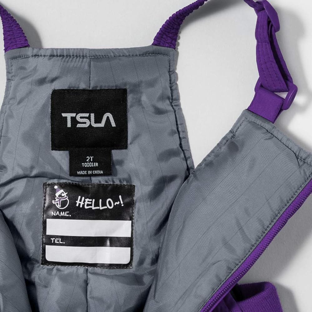 Amazon.co.jp: [テスラ] スキーウェア ビブパンツ キッズ [防水